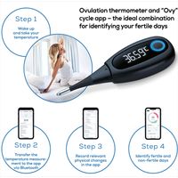 Beurer Basal Thermometer For Pregnancy Planning Or Cycle Tracking OT 30+App